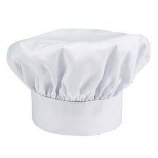 Chef Cotton White Cap