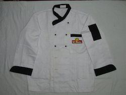 White Unisex Cotton Chef Coat