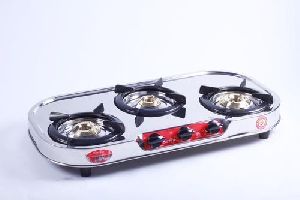 3 Burner LPG Gas Stove