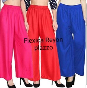 FLEXICA Women Rayon plazzo