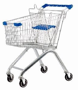 SUPER MARKET SHOPPING TROLLEYS