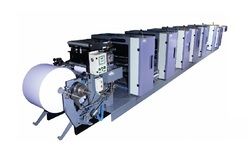 stationary printing machine