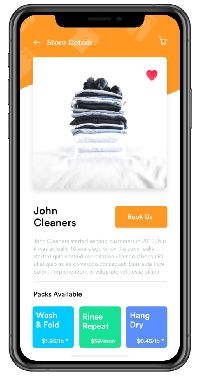 On Demand Laundry and Dry Cleaning Service App Development