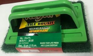 Plastic Tile Brush