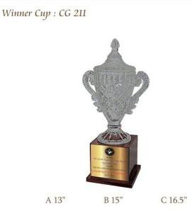 Crystal Cup Trophy