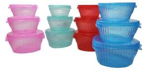 tik tok plastic containers set