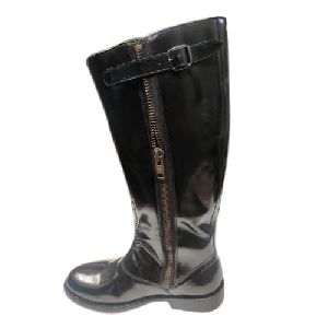Leather Motorcycle Boots