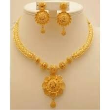 Gold Necklace Set