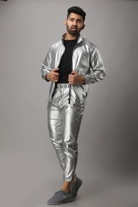 Silver Bomber Jacket