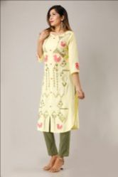 Slub Rayon Kurti