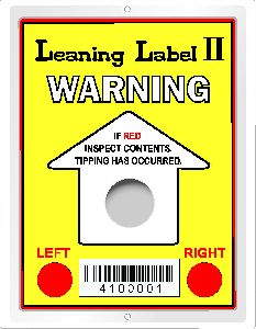 Tilt Stickers / Leaning Label II