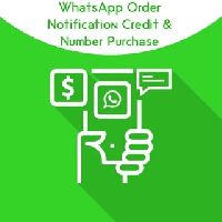 WhatsApp Order Notification Credit & Number Purchase