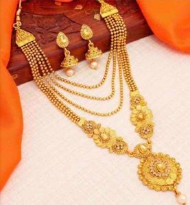 Traditional Gold Plated Jewellery Set