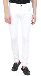 White Slim Fit Jeans