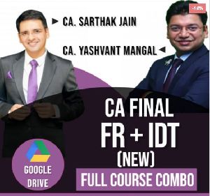 ca final financial reporting indirect tax laws course