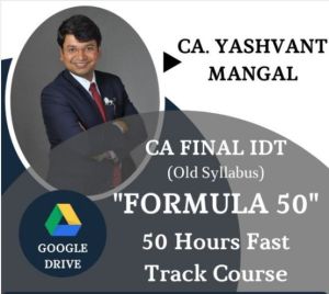 CA Final Direct Indirect Tax Fast track Course