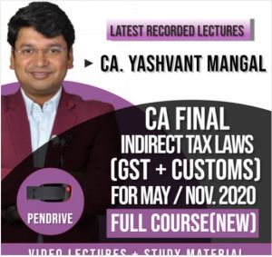 idt ca final pendrive video lectures classes