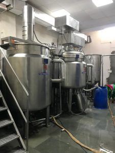 Moisturizer cream manufacturing plant