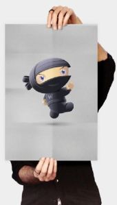 Flying Ninja Poster