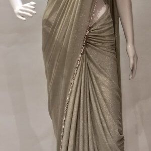 Pista Green -simar Fabric Saree