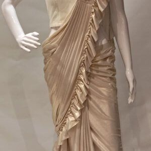 Rose Gold Saree