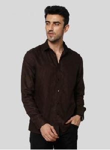 Mocha Plain Shirt