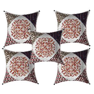 Barmeri Print Pure Cotton Cushion Cover