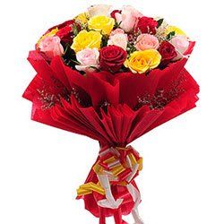 Awesome Mixed Roses Bouquet