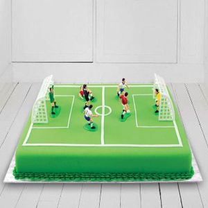 Scrumptious Football Ground Cake