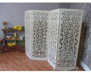 Wooden Carving Partition Board