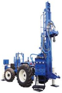 tractor mounted drilling rig