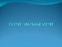 Event Management Services