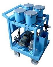 hydraulic oil cleaning system