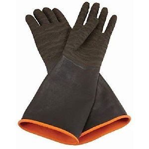 Leather Blasting Gloves