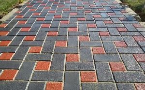 rubber paver