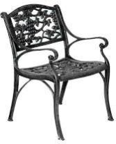 cast iron chair