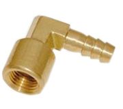 Brass Single Barb Elbow