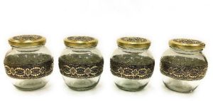 Decorative Glass Jar