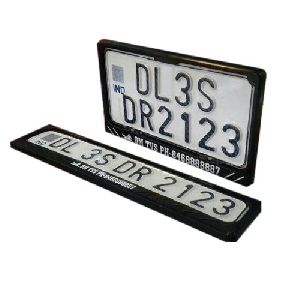 2 Wheeler Number Plate Frames