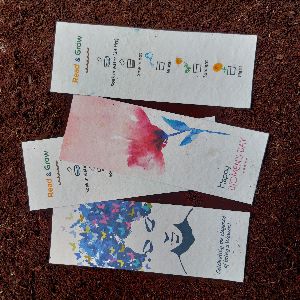 Plantable Seed Paper Bookmarks