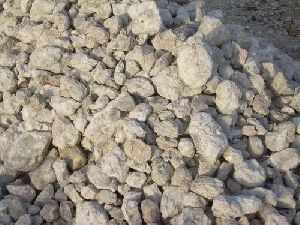 White Bentonite Lumps