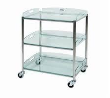 Clean Glass Trolley