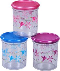 Printed Plastic Containers