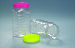 Transparent Plastic Jars