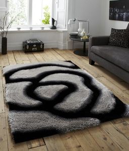 shaggy rug