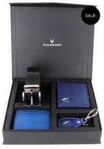 Mens Leather Gift Set