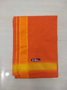 Mens Orange Dhoti