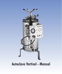 Vertical Manual Autoclave