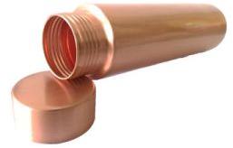 Copper Tapered Water Bottle