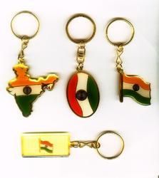 Indian Tri Colors Key Chains